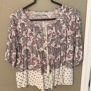 Abercrombie and Fitch cute peplum top!